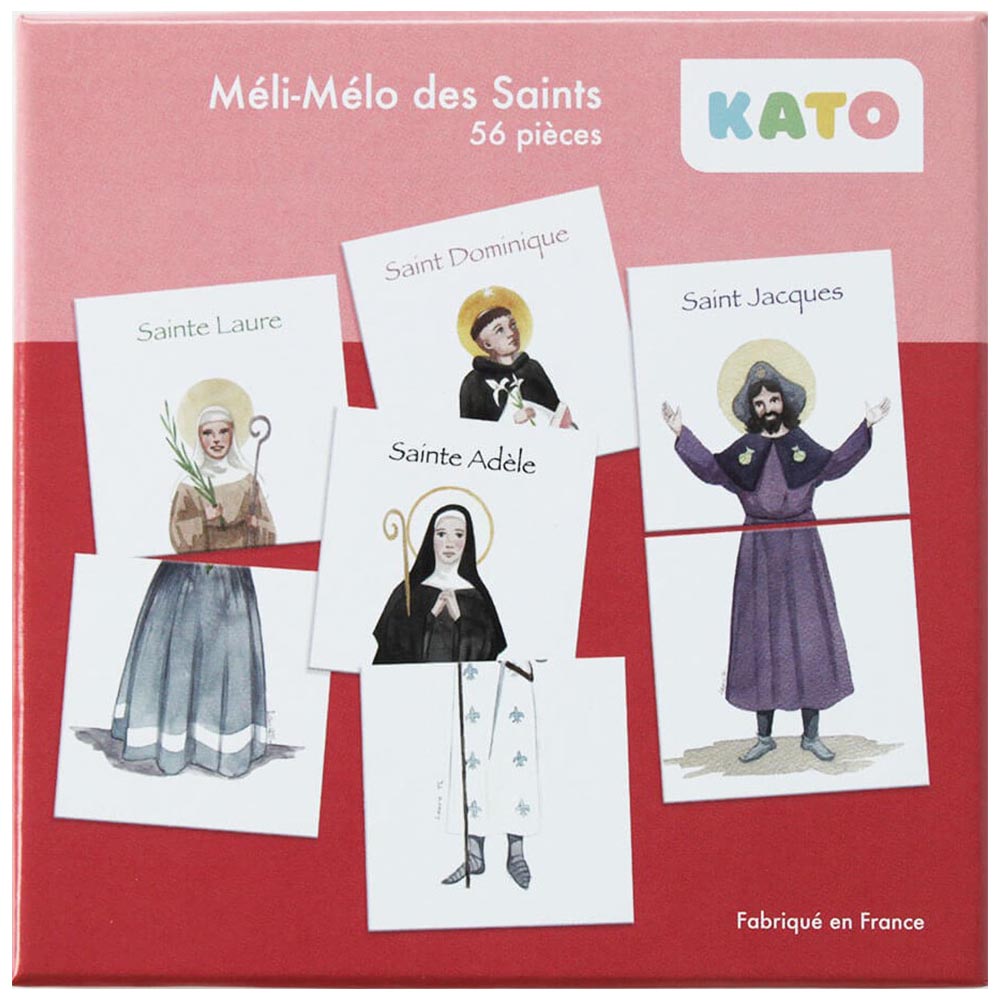 Jeu kato meli-melo des saints - jeu de 56 pieces